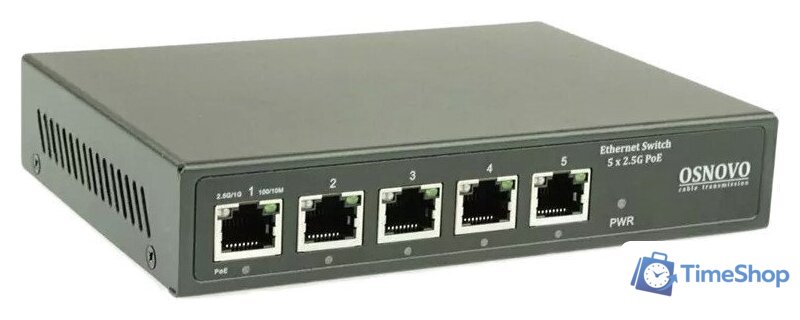 Неуправляемый коммутатор Osnovo SW-5D-1 - Изображение №1 — Интернет-магазин Time-Shop