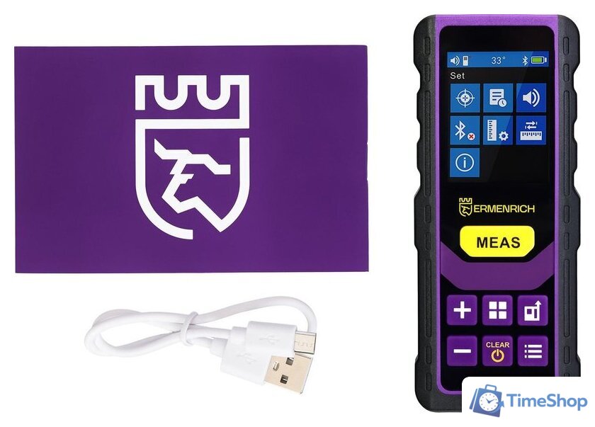 Лазерный дальномер Ermenrich Reel PRO GL100 84558 - Изображение №2 — Интернет-магазин Time-Shop