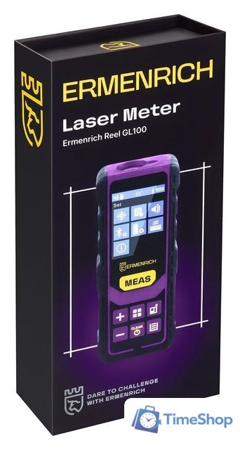 Лазерный дальномер Ermenrich Reel PRO GL100 84558 - Изображение №7 — Интернет-магазин Time-Shop