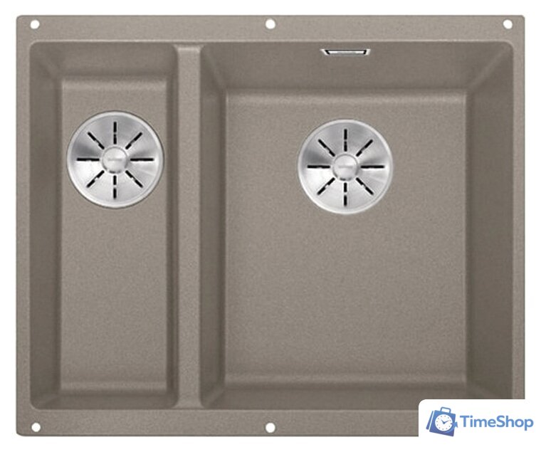 Кухонная мойка Blanco Subline 340/160-U (правая, серый беж) - Изображение №1 — Интернет-магазин Time-Shop