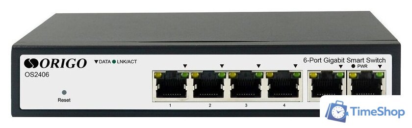 Управляемый коммутатор 2-го уровня Origo OS2406/A1A - Изображение №1 — Интернет-магазин Time-Shop