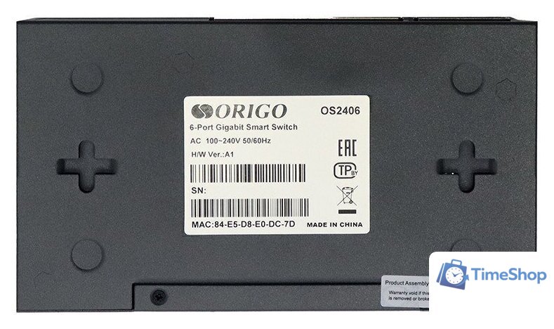 Управляемый коммутатор 2-го уровня Origo OS2406/A1A - Изображение №3 — Интернет-магазин Time-Shop