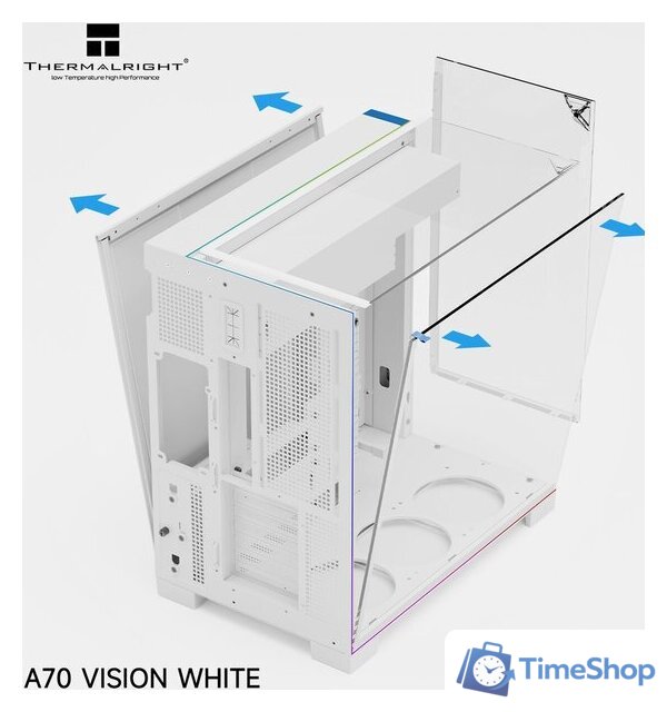 Корпус Thermalright A70 Vision (белый) - Изображение №4 — Интернет-магазин Time-Shop