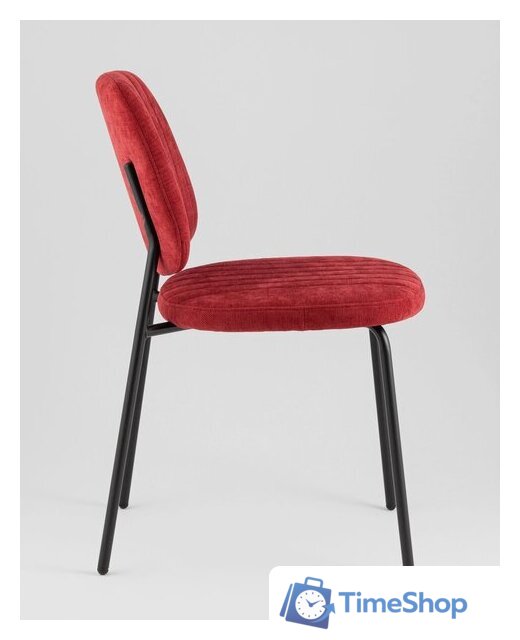 Стул Stool Group Patrys OS-2539-1P UKR2515-21 (бордовый, шенилл) - Изображение №3 — Интернет-магазин Time-Shop
