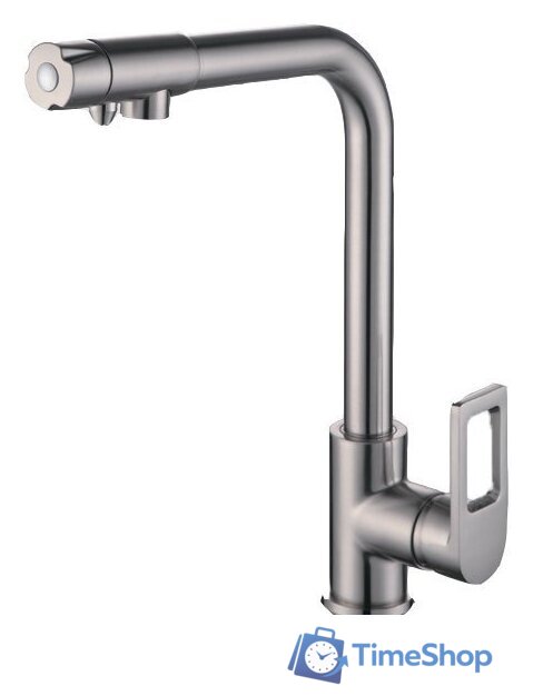 Смеситель FRAP H72 F4372-5 (матовый хром) - Изображение №1 — Интернет-магазин Time-Shop