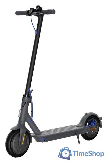 Электросамокат Xiaomi Mi Electric Scooter 3 BHR4854GL (onyx black) - Изображение №1 — Интернет-магазин Time-Shop