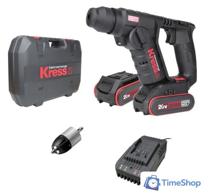 Перфоратор Kress KU380 (с 2-мя АКБ, кейс) - Изображение №1 — Интернет-магазин Time-Shop