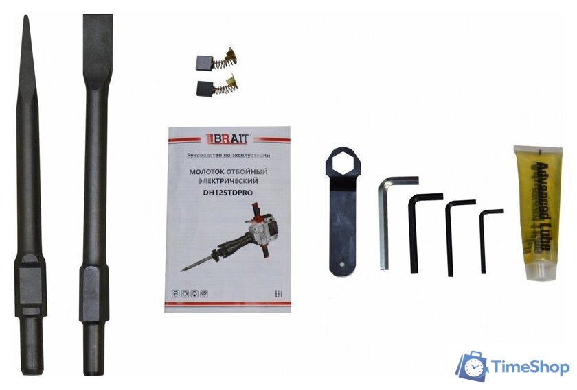 Отбойный молоток Brait DH125DTPRO - Изображение №12 — Интернет-магазин Time-Shop