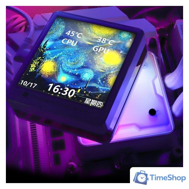 Система жидкостного охлаждения для процессора Thermalright Grand Vision 240 ARGB (белый) - Изображение №8 — Интернет-магазин Time-Shop