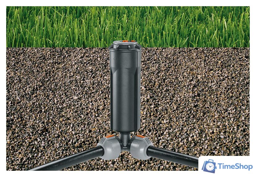 Распылитель Gardena Турбодождеватель выдвижной T 380 [8205-29] - Изображение №4 — Интернет-магазин Time-Shop