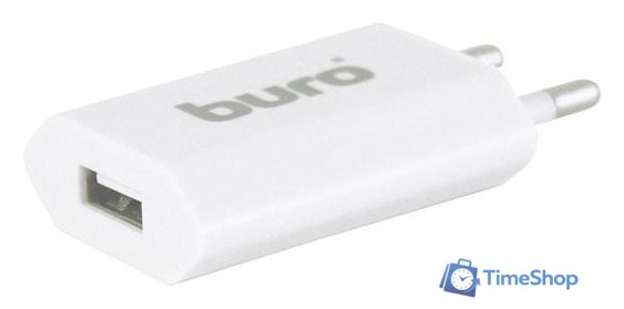 Сетевое зарядное Buro TJ-164 (белый) - Изображение №1 — Интернет-магазин Time-Shop