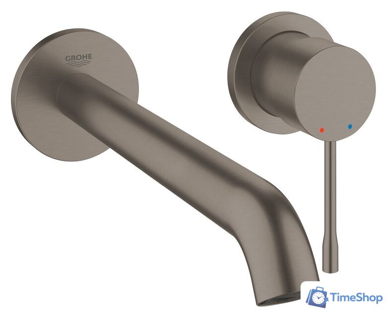 Смеситель Grohe Essence New 19967AL1 (темный графит, матовый) - Изображение №1 — Интернет-магазин Time-Shop