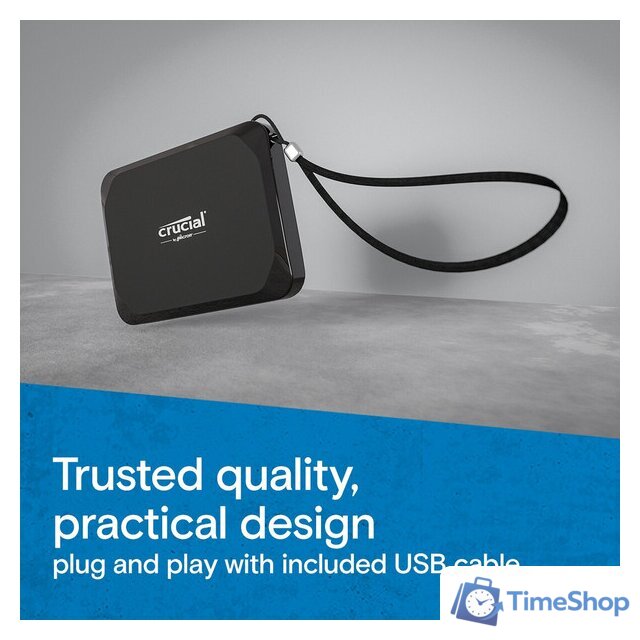 Внешний накопитель Crucial X9 2TB CT2000X9SSD9 - Изображение №14 — Интернет-магазин Time-Shop