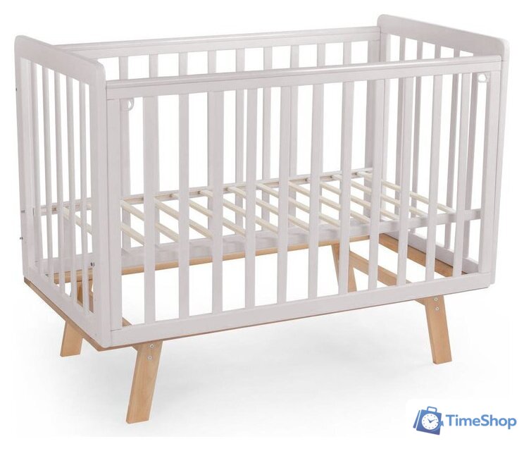 Классическая детская кроватка Sweet Baby Palladio New (кашемир/натуральный, с маятником) - Изображение №1 — Интернет-магазин Time-Shop