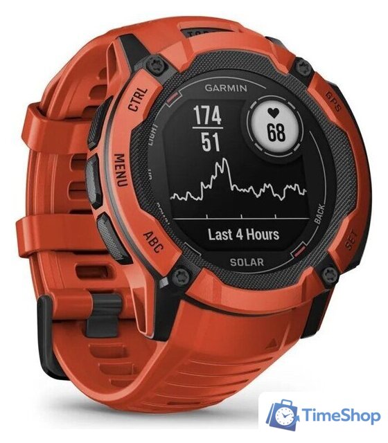 Умные часы Garmin Instinct 2x Solar (оранжевый) - Изображение №3 — Интернет-магазин Time-Shop