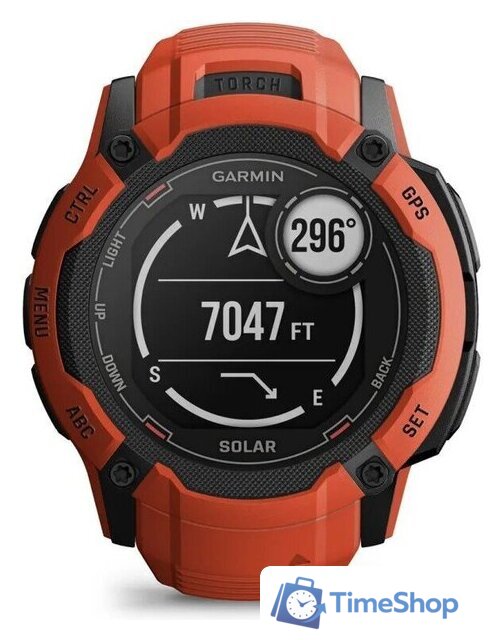 Умные часы Garmin Instinct 2x Solar (оранжевый) - Изображение №10 — Интернет-магазин Time-Shop