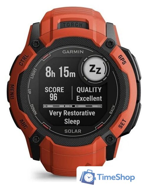 Умные часы Garmin Instinct 2x Solar (оранжевый) - Изображение №8 — Интернет-магазин Time-Shop