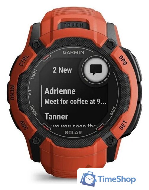 Умные часы Garmin Instinct 2x Solar (оранжевый) - Изображение №7 — Интернет-магазин Time-Shop