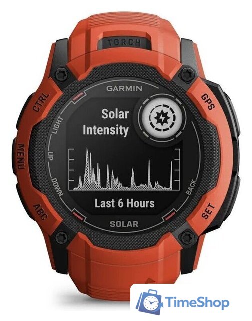 Умные часы Garmin Instinct 2x Solar (оранжевый) - Изображение №2 — Интернет-магазин Time-Shop