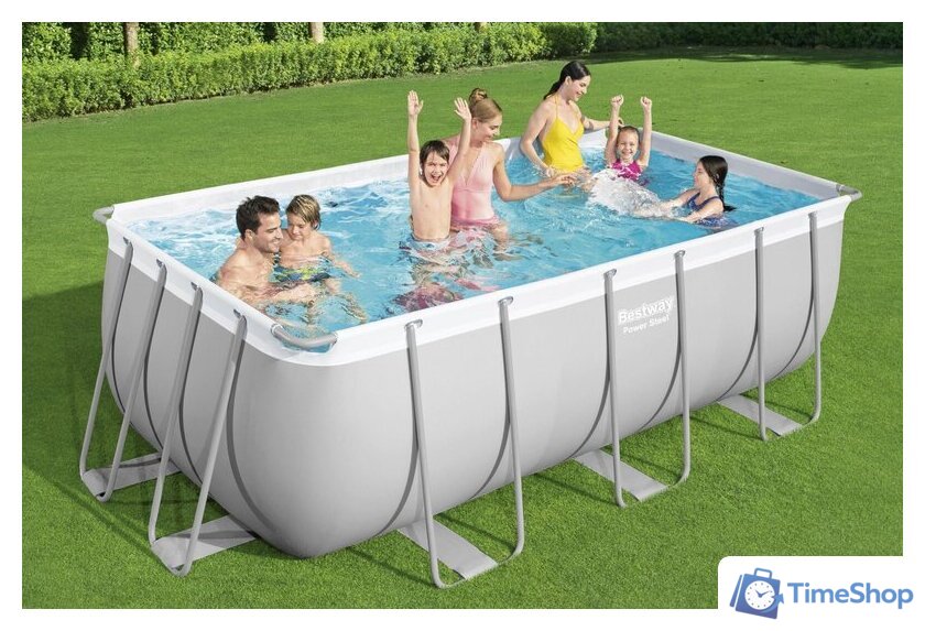 Каркасный бассейн Bestway 412x201x122 [56457] - Изображение №5 — Интернет-магазин Time-Shop
