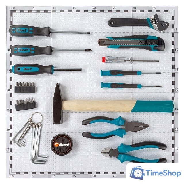 Набор домашнего мастера Bort BTK-32 (32 предмета) - Изображение №3 — Интернет-магазин Time-Shop