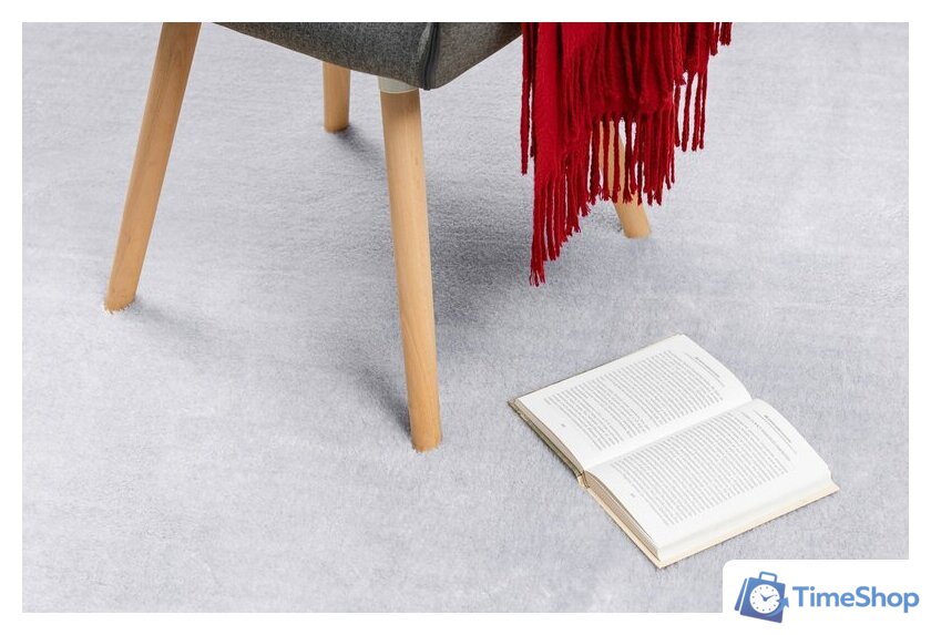 Ковер для жилой комнаты Karven Post Dokuma Sacakli 160x230 KV 035 (Gri/серый) - Изображение №3 — Интернет-магазин Time-Shop