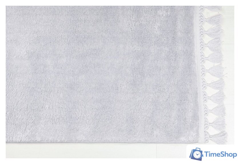 Ковер для жилой комнаты Karven Post Dokuma Sacakli 160x230 KV 035 (Gri/серый) - Изображение №5 — Интернет-магазин Time-Shop