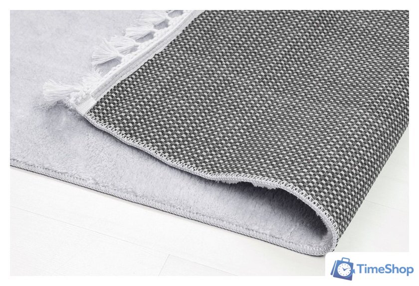 Ковер для жилой комнаты Karven Post Dokuma Sacakli 160x230 KV 035 (Gri/серый) - Изображение №6 — Интернет-магазин Time-Shop