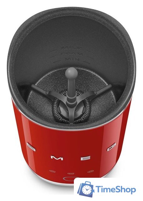 Автоматический вспениватель молока Smeg MFF02RDEU - Изображение №7 — Интернет-магазин Time-Shop