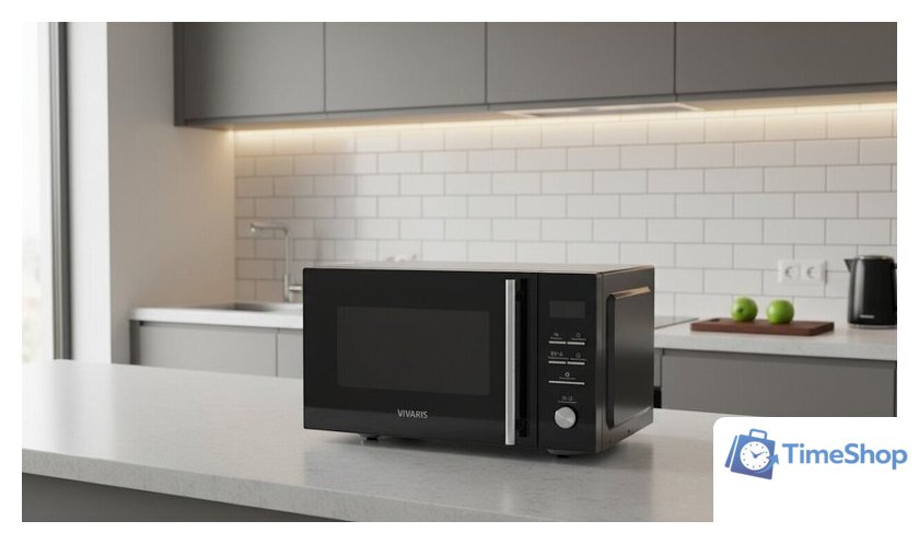 Микроволновая печь Vivaris VCM F23B1DF - Изображение №5 — Интернет-магазин Time-Shop