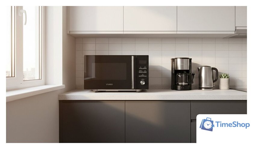 Микроволновая печь Vivaris VCM F23B1DF - Изображение №7 — Интернет-магазин Time-Shop