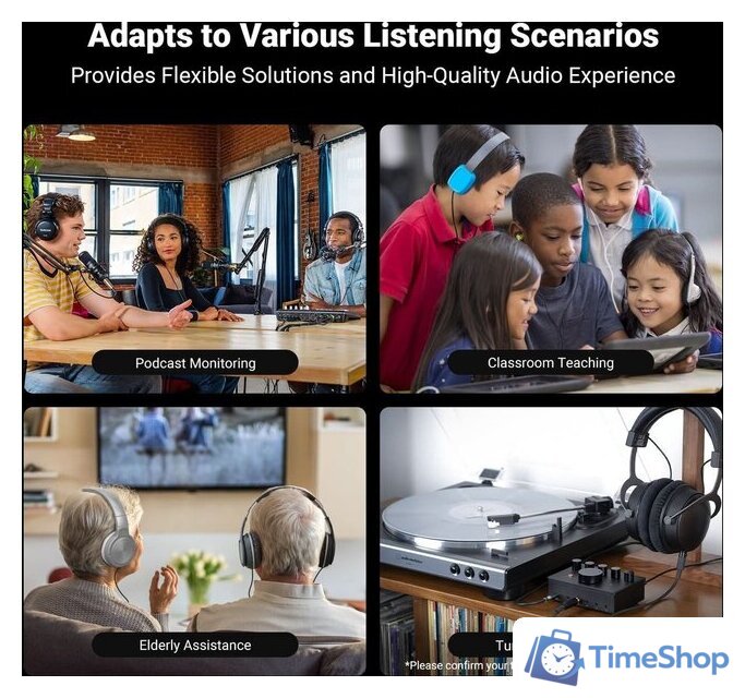 Настольный усилитель Fosi Audio PH05 - Изображение №6 — Интернет-магазин Time-Shop