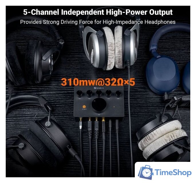 Настольный усилитель Fosi Audio PH05 - Изображение №7 — Интернет-магазин Time-Shop