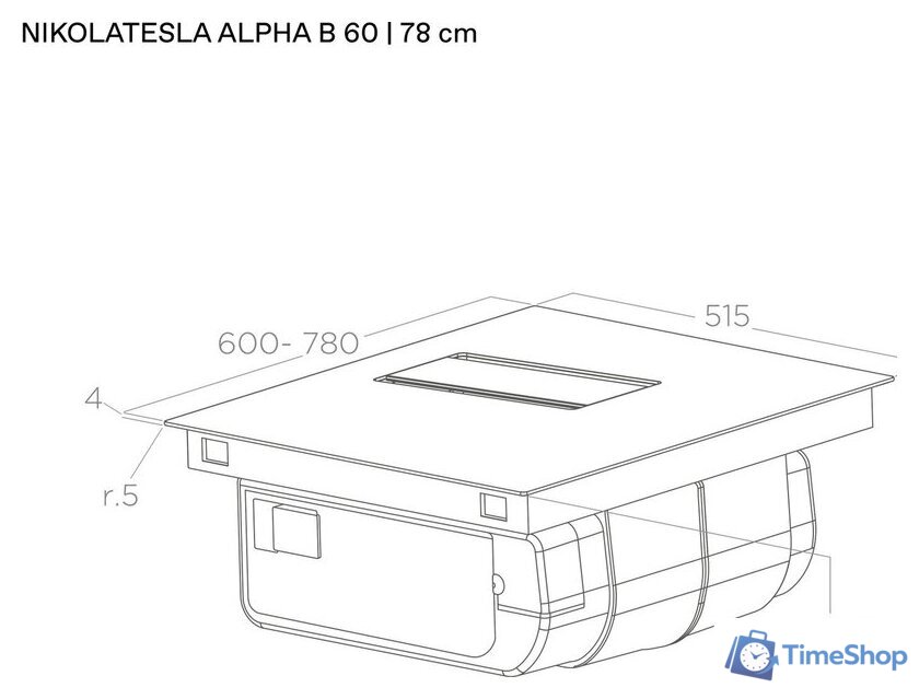 Варочная панель Elica NikolaTesla Alpha B BL/A/60 PRF0196211 - Изображение №2 — Интернет-магазин Time-Shop