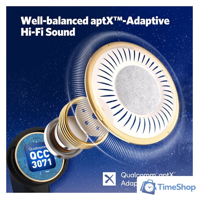 Наушники EarFun Air Pro 3 (черный) - Изображение №4 — Интернет-магазин Time-Shop