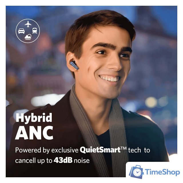 Наушники EarFun Air Pro 3 (черный) - Изображение №3 — Интернет-магазин Time-Shop