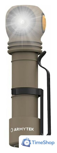 Фонарь Armytek Wizard C2 Pro Max Magnet USB Sand - Изображение №3 — Интернет-магазин Time-Shop