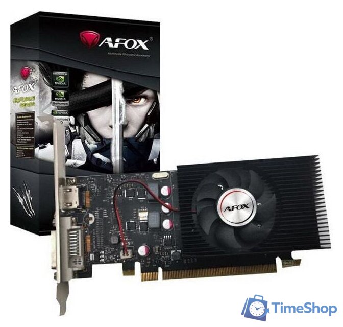Видеокарта AFOX GeForce GT 1030 2GB GDDR5 AF1030-2048D5L5-V4 - Изображение №3 — Интернет-магазин Time-Shop