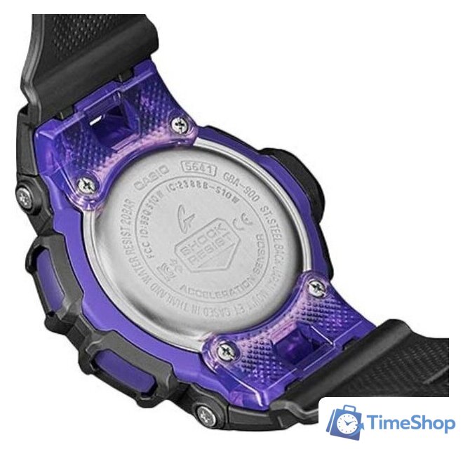Наручные часы Casio GBA-900-1A6ER - Изображение №5 — Интернет-магазин Time-Shop