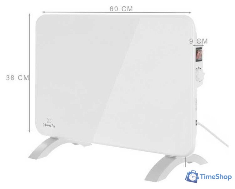 Конвектор Mission Air Sydney 1000W - Изображение №4 — Интернет-магазин Time-Shop