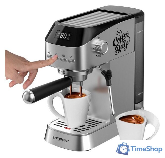 Рожковая кофеварка Endever Costa-1089 - Изображение №9 — Интернет-магазин Time-Shop