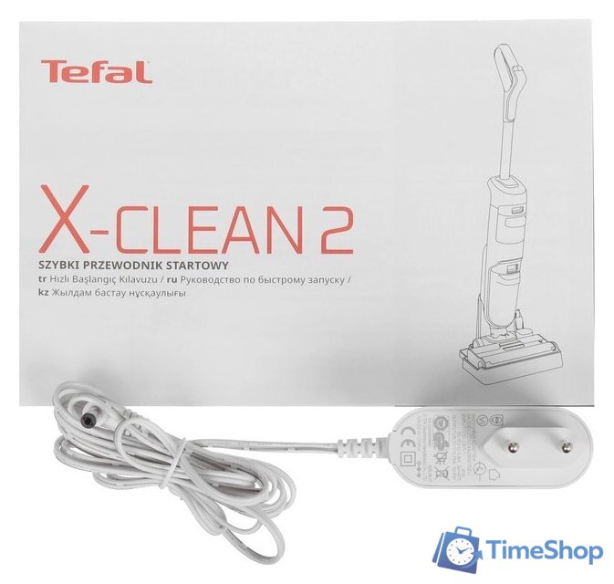 Вертикальный моющий пылесос Tefal X-Clean 2 2в1 GF2251F3 - Изображение №10 — Интернет-магазин Time-Shop