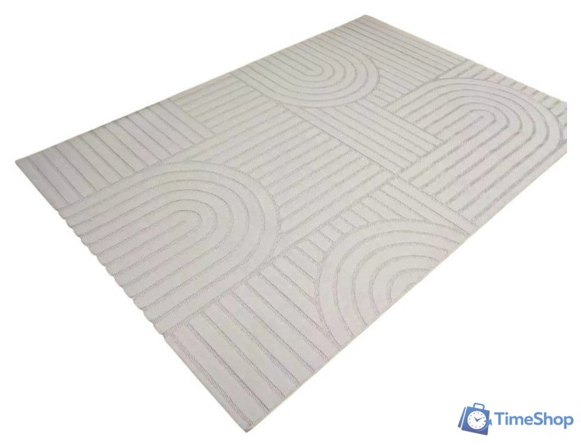 Ковер для жилой комнаты Radjab Carpet Сканди Сизаль Прямоугольник 10946A 12267RK (2.4x3.4, Krem/Krem) - Изображение №1 — Интернет-магазин Time-Shop