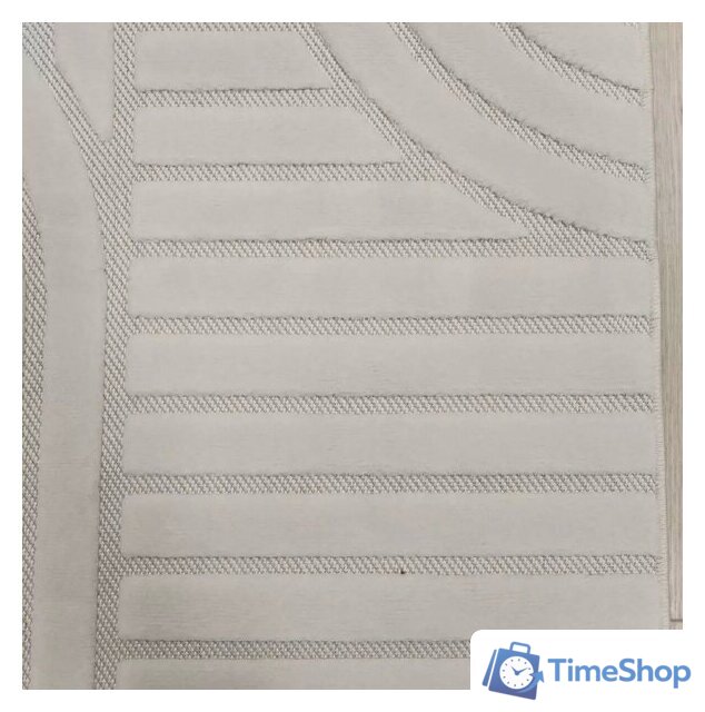 Ковер для жилой комнаты Radjab Carpet Сканди Сизаль Прямоугольник 10946A 12267RK (2.4x3.4, Krem/Krem) - Изображение №3 — Интернет-магазин Time-Shop