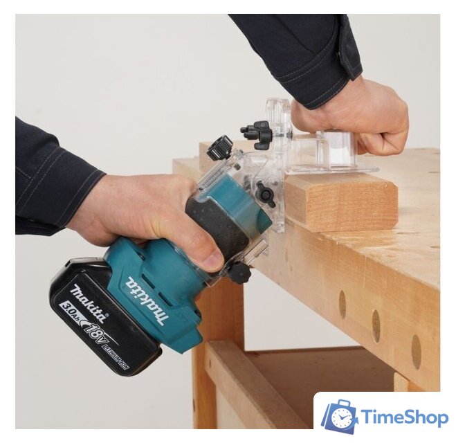 Кромочно-петельный фрезер Makita DRT52Z (без АКБ) - Изображение №6 — Интернет-магазин Time-Shop