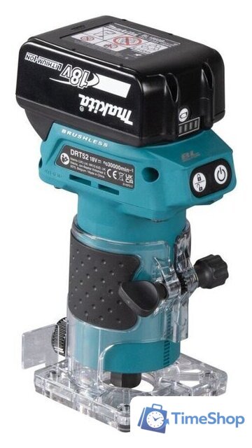 Кромочно-петельный фрезер Makita DRT52Z (без АКБ) - Изображение №3 — Интернет-магазин Time-Shop