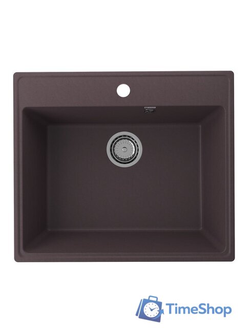 Кухонная мойка Ulgran QUARTZ Forte 580-06 (трюфель) - Изображение №1 — Интернет-магазин Time-Shop