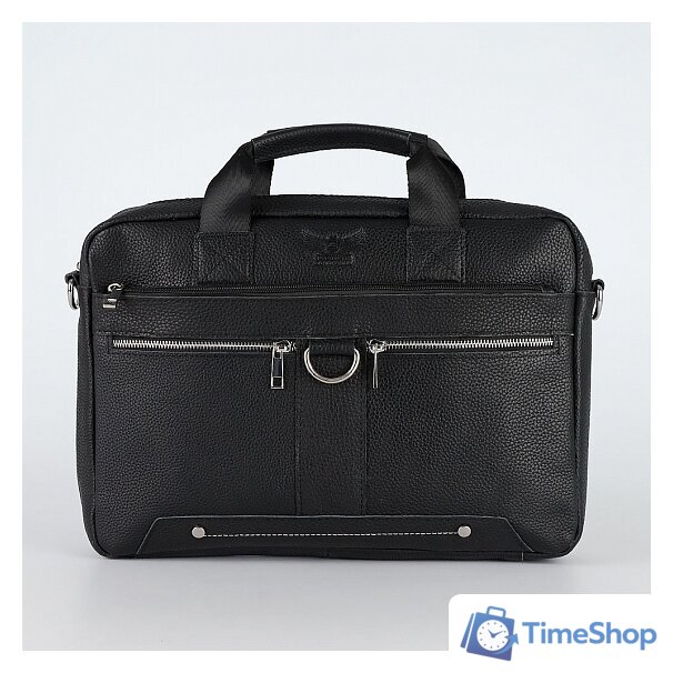 Сумка Poshete 196-3060BLK (черный) - Изображение №8 — Интернет-магазин Time-Shop