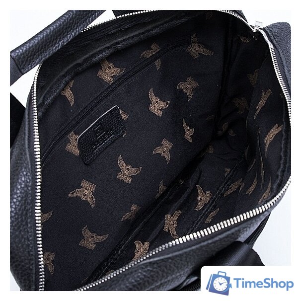 Сумка Poshete 196-3060BLK (черный) - Изображение №11 — Интернет-магазин Time-Shop