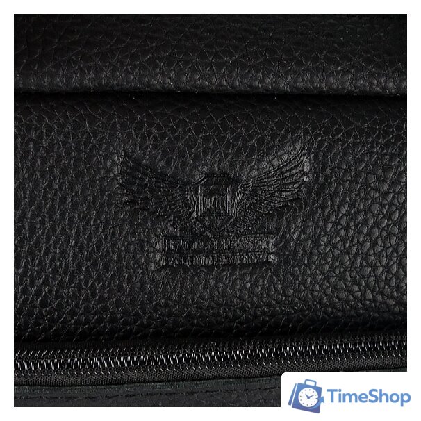 Сумка Poshete 196-3060BLK (черный) - Изображение №13 — Интернет-магазин Time-Shop